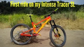 2017 Intense Tracer SL First ride (first impressions and comparison between Tracer SL vs T275c)