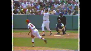 Ted Williams 3 Plate Appearances in 1986 Old Timers Game