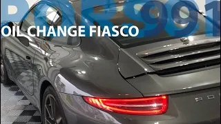 Oil Change (Fiasco) - Porsche 911 991