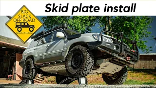 Big Slack Off-Road's Full Protection Skid Plate system for 100 Series Land Cruiser (LX470)