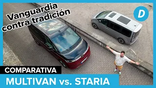 Volkswagen Multivan T7 vs. Hyundai Staria: ¿cuál es MEJOR furgoneta? | Comparativa | Diariomotor