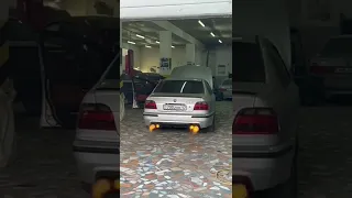 BMW E39 M5 540i Выхлоп