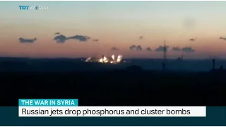 Russian jets drop phosphorus and cluster bombs in Syria's Aleppo