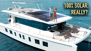 Our HONEST review of the SOLAR POWERED Silent Yacht 55