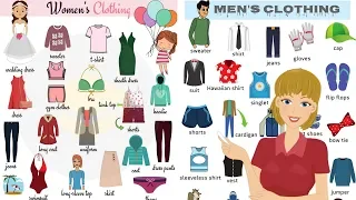 Learn 100+ Items of Clothing in English in 15 Minutes