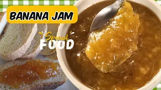 BANANA JAM RECIPE | SWEETENED BANANA EASY RECIPE