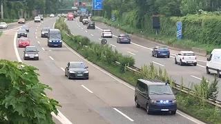 Einsatzfahrten zu Amokalarm + Messerattacke in Wachtberg Polizei mit SEKs + MEKs + VG + RD in Bonn