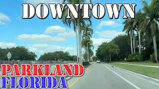 Parkland - Florida - 4K Downtown Drive