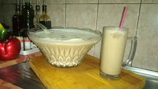 BEBIDA REFRESCANTE DE PLÁTANO MADURO 😋