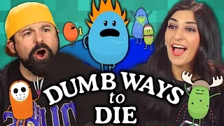 DUMB WAYS TO DIE GAME (Adults React: Gaming)