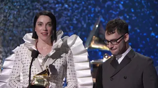 St Vincent & Jack Antonoff Win Best Rock Song | 2019 GRAMMYs Acceptance Speech