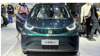 Launched on October 28 with New Car Logo and 321 Km Range, New Chery Little Ant Qq EV 2024