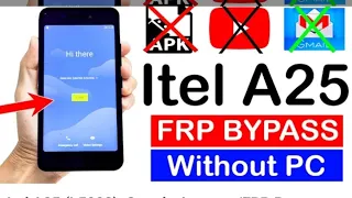 Itel A25 Frp Bypass/itel (L5002) Google Account Unlock Android 9 .WITHOUT PC. #new #itel #frp #2023