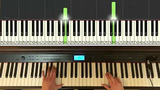 Canon de Pachelbel en D / "Canon in D" - comment jouer au piano, Synthesia, piano tutoriel facile