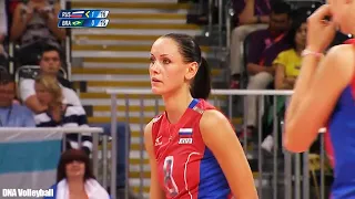 กอนชาโรว่า vs บราซิล โอลิมปิก 2012 Nataliya Goncharova (Гончарова) vs brazil volleyball olympics