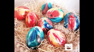 Eier färben ganz einfach / 2/ Ostereier färben / coloring Easter eggs