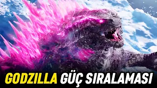 Godzilla Güç Sıralaması 2024 | En Güçlü 15 Godzilla Versionu Monster-Verse - Godzilla x Kong