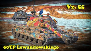 60TP Lewandowskiego ● Vz. 55 - WoT Blitz UZ Gaming