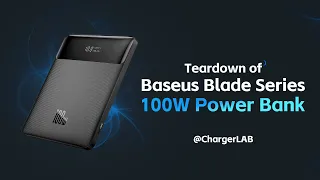 Teardown of Baseus 100W Slim Laptop Power Bank (Blade Series)