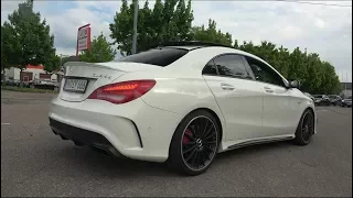 Mercedes CLA45 AMG launch control & lovely sounds 1080p
