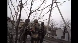 10 02 2015 Combat operations  Militias in Uglegorsk, Ukraine hot news