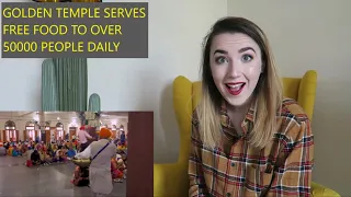 Britisher Reacts To Golden Temple serving 50000 food daily for Free