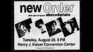 New Order-The Perfect Kiss (Live 8-20-1985)