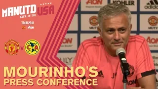 Jose Mourinho Press Conference | Manchester United v Club America | USA Tour 2018 Live on MUTV