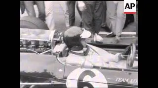 JIM CLARK KILLED IN RACE CRASH - NO SOUND