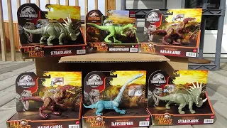 NEW Jurassic World Camp Cretaceous Dino Escape Fierce Force Wave 3 Toy Review And Unboxing RARE FIGS