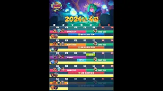 24.01) 러쉬로얄(Rush Royale) 시즌43 ㅣ Pvp 7296ㅣ D-5ㅣ 등반 시작