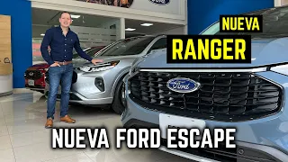 Nueva Ford ESCAPE híbrida 2024 y nueva Ford RANGER ✅ Lanzamiento (EN VIVO)