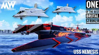 USS Nemesis with 2x Pan Spatial Killswitch make most brutal build 🔥 - Modern Warships