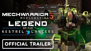 MechWarrior 5: Mercenaries - Official Legend of the Kestrel Lancers Expansion Game Overview Trailer