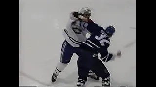 Shawn Thornton vs Dave Morissette AHL March 21/99