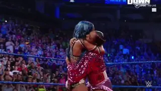Sasha Banks returns to help Bianca Belair (SmackDown, July 30, 2021)