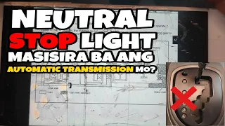 Masisira ba ang Transmission mo sa NEUTRAL kapag nasa STOP LIGHT |Simple and Basic Info How AT Works