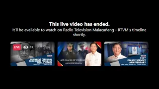 LIVE | State funeral at full military honors kay dating pangulong Fidel Ramos