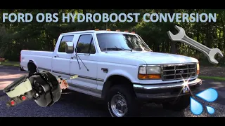 Ford F350 Powerstroke 7.3 OBS Hydroboost Brake Conversion Upgrade (1992-1998)