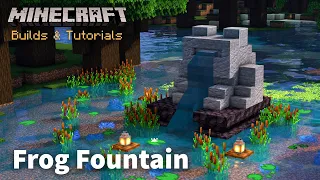 Automatic Frog Fountain - Minecraft Tutorial