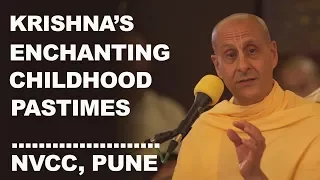 Childhood pastimes of Lord Krishna | Radhanath Swami | Pune 2017