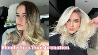 Blonde Hair Transformation