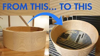 "Batterie" Oak Snare Drum Build - Part 3 (HD)