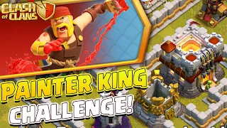 Easy 3 Star the Painter King Challenge - COC