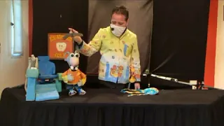 "El Ratón Pérez visita al dentista" Titiritero Fabian Villarreal video Editado por Multimendi.com.ar