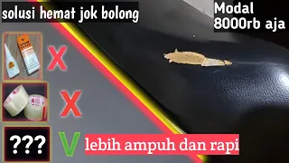 Cara Mengatasi Jok Motor Robek