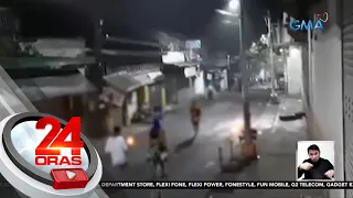 Rambulan at pamamato ng 'molotov bomb' ng 2 grupo ng kabataan, hulicam; meron ding may... | 24 Oras