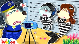 Caught You, Mermaid! - Wolfoo Locked Mermaid in Prison for 24 Hours Challenge 🤩 Wolfoo Kids Cartoon