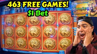 Yaamava Casino: 463 FREE GAMES On Roman Tribune Slot Machine