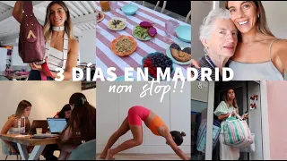 vlog - EL NO PARAR DE MADRID 🤯 3 días, muchas vueltas y feliz en mi caos 🩷 (ad)
